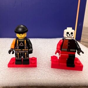 Lego Alpha Team Minifigure Ogel Minion Commander & Flex alp006  alp027